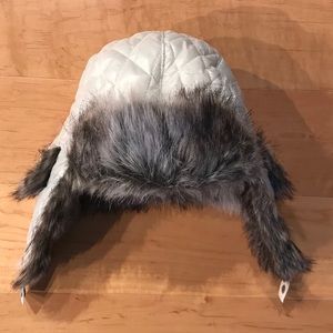 NWOT REI Girls Faux Fur Hat With Flaps